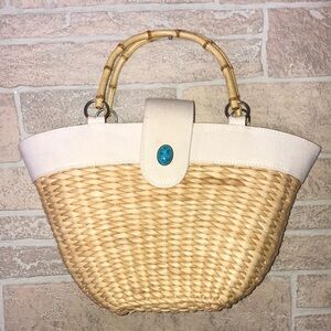 Wicker Bag with handles